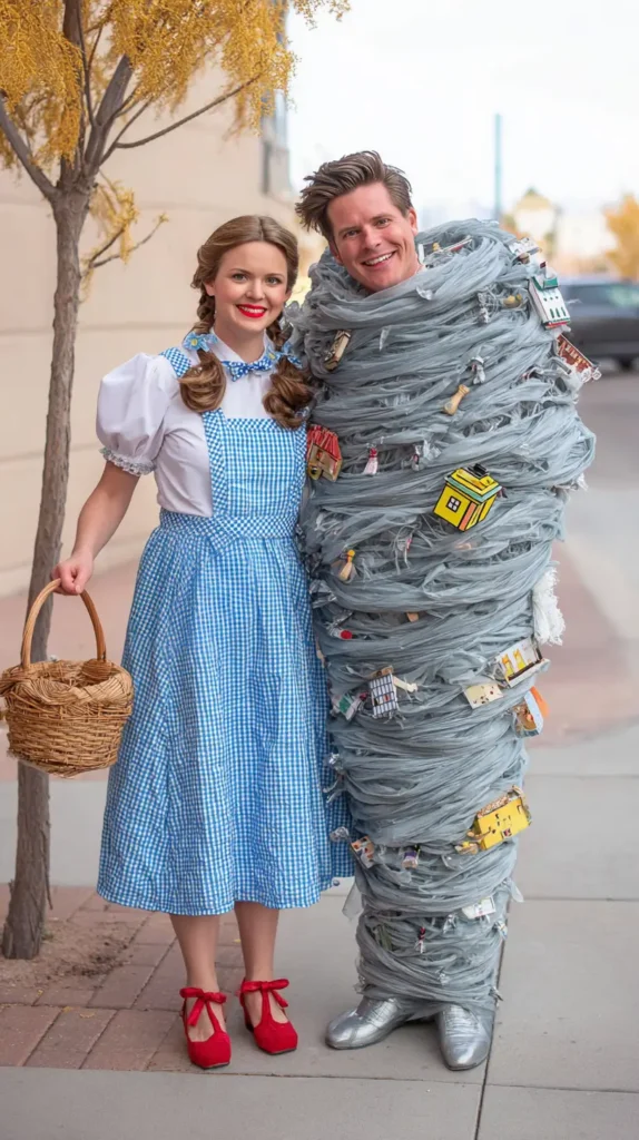 Dorothy and the tornado