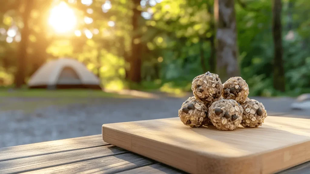 energy balls family camping meals