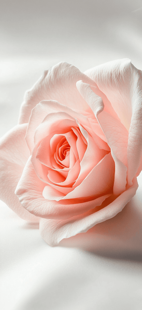 pink head of a rose