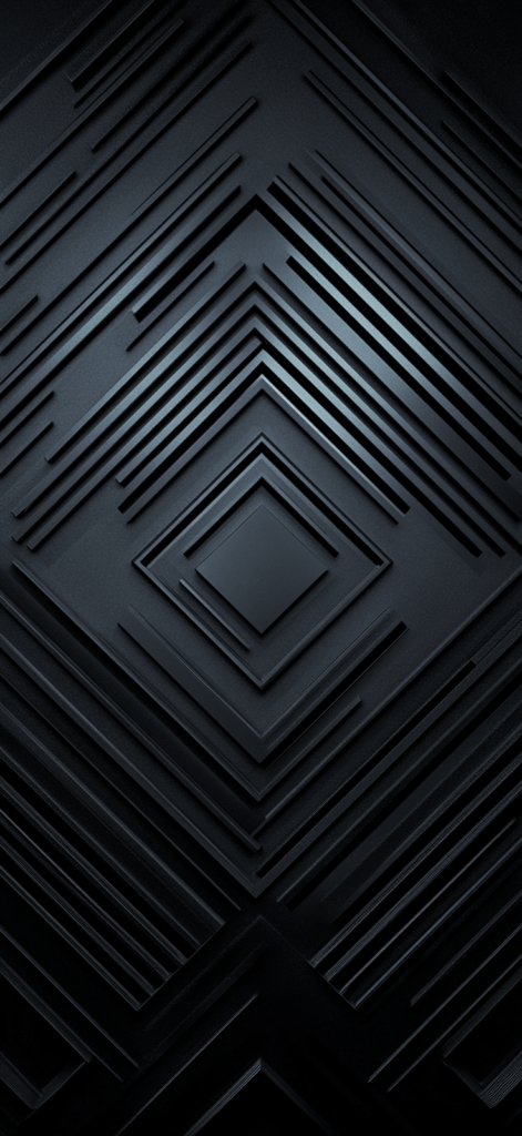 black diamond geometric designs; dark aesthetic wallpaper