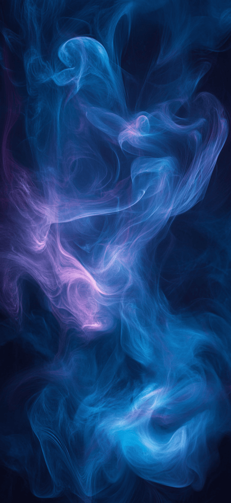 blue and purple smoke; dark aesthetic wallpaper