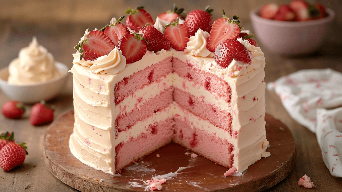 Strawberry Cake Recipe Insider Mama