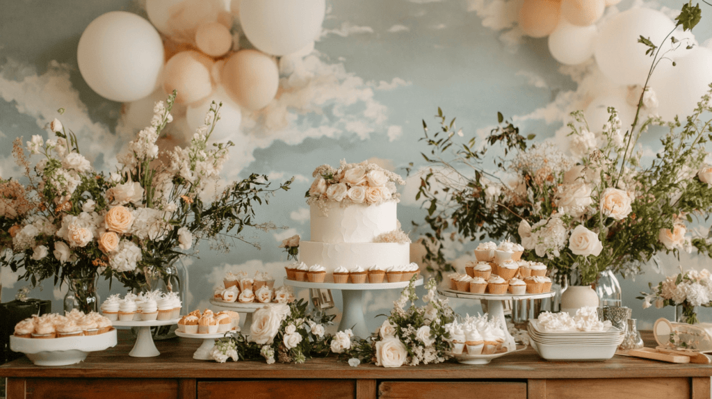 neutral baby shower ideas