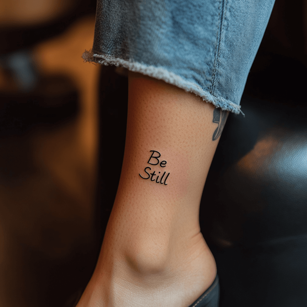 be still faith tattoos