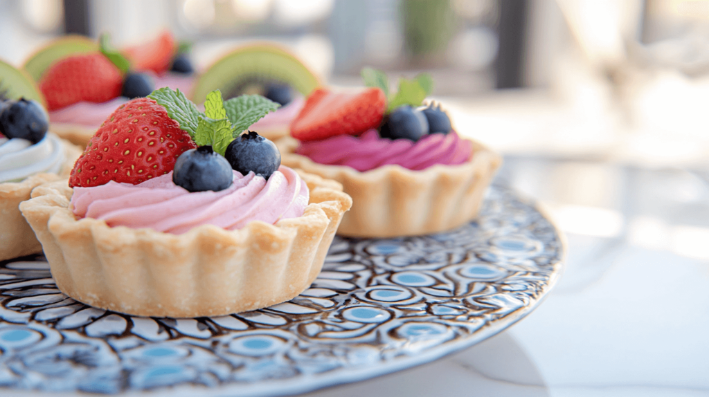 mini fruit tart