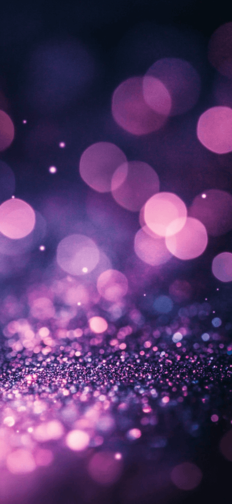 blurred purple lights bokeh