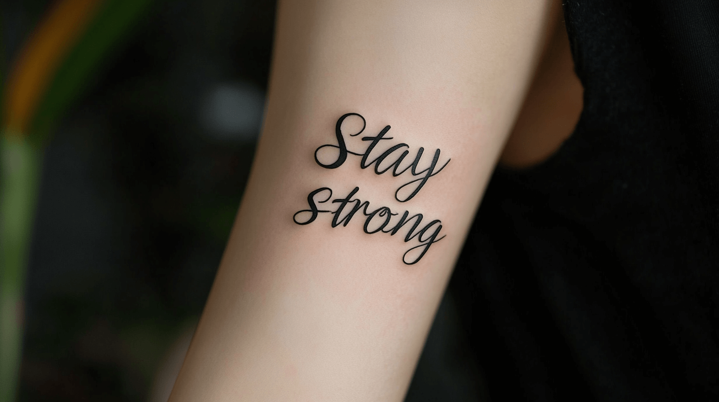 Stay Strong with a Wrist Tattoo