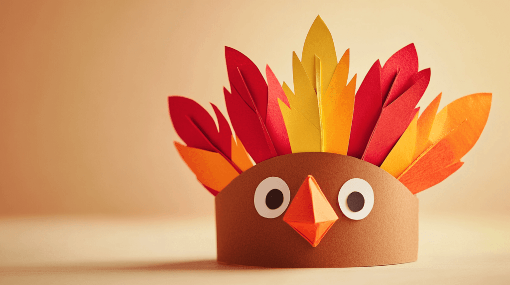 turkey hat; thanksgiving crafts