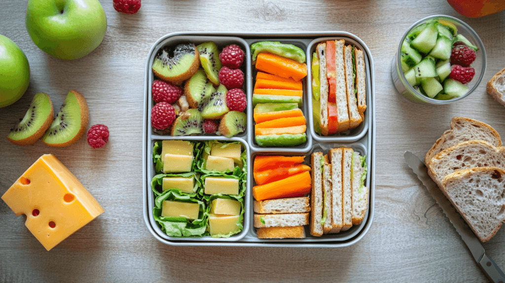 bento box of food