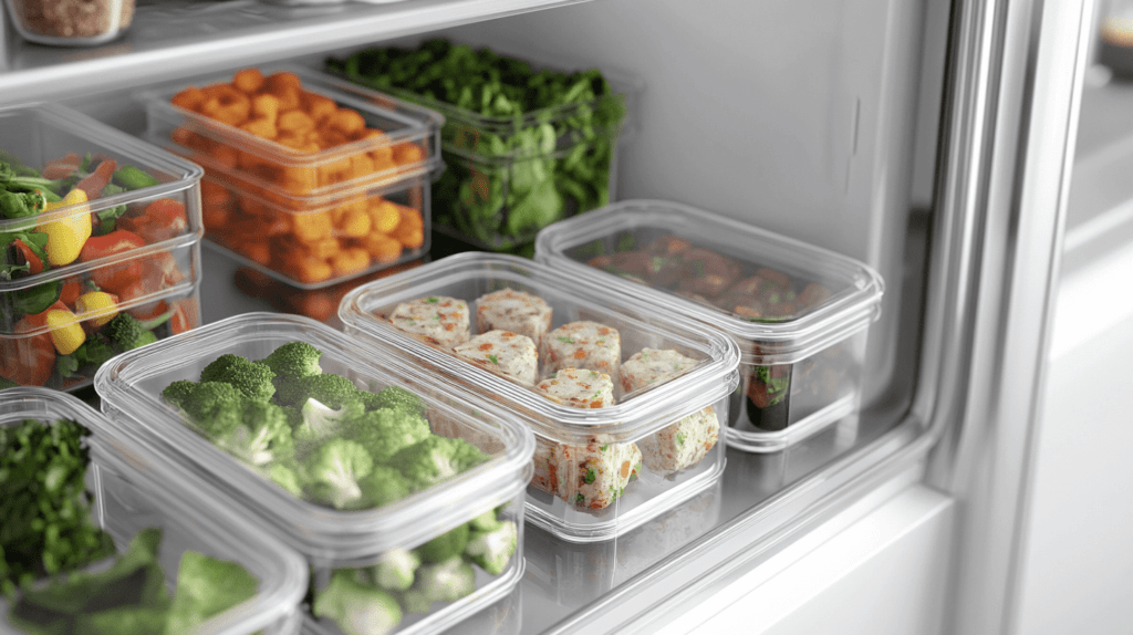 meal prep refrigerator containers