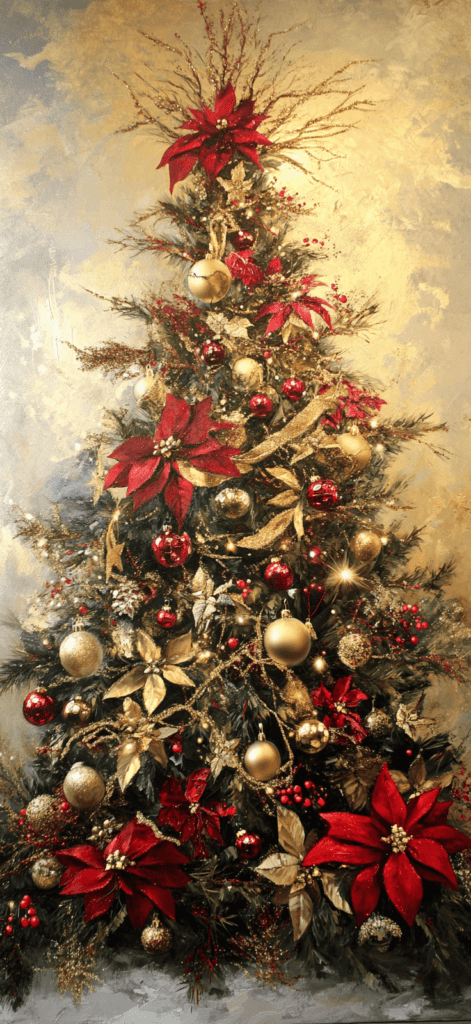 vintage Christmas tree