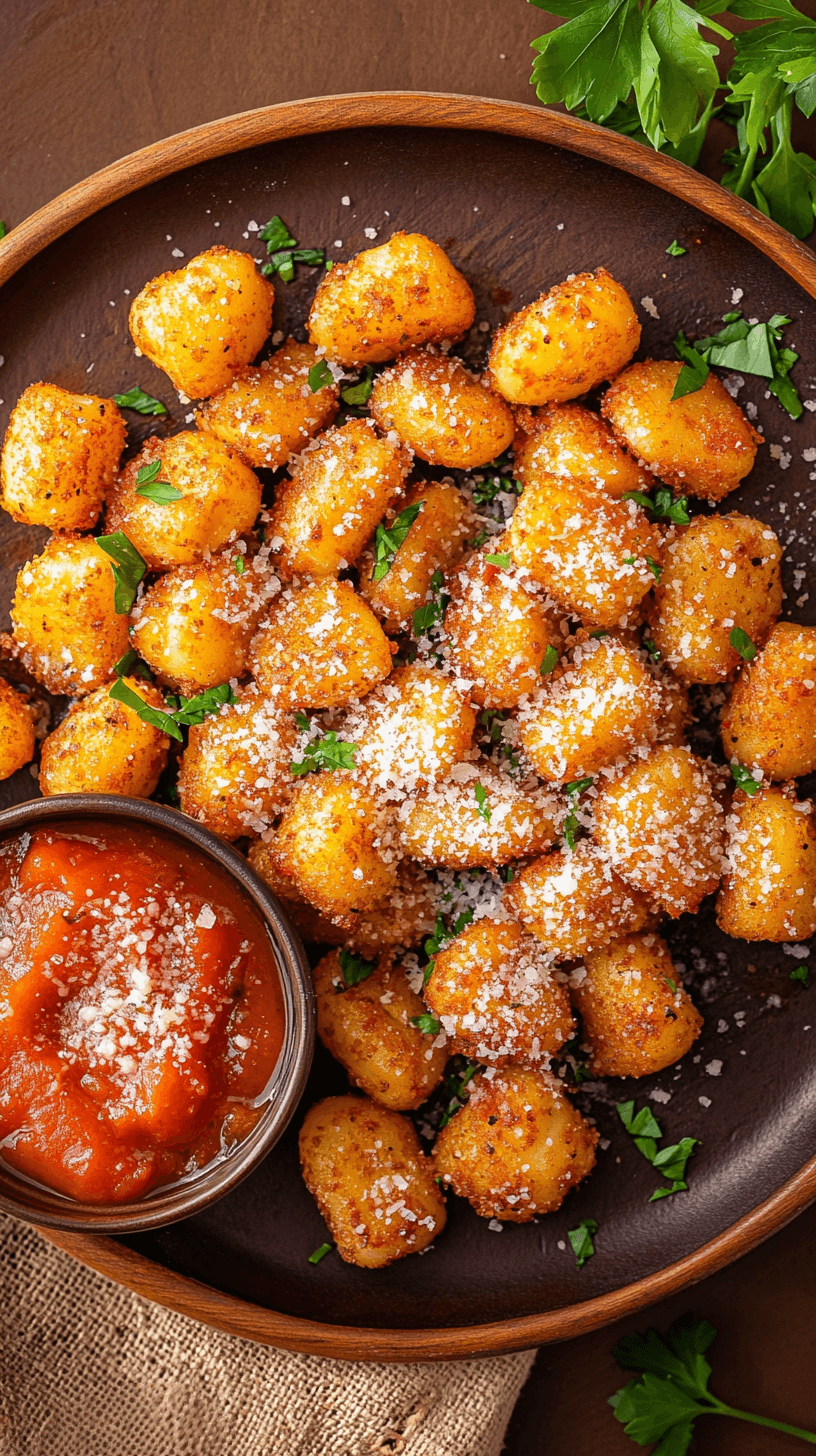 air fryer large plate with marinara