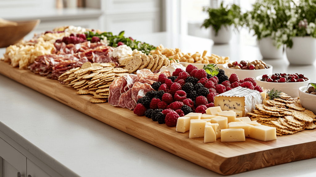 Spread charcuterie boards