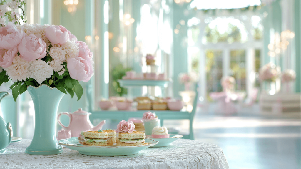 easy tea party decorations