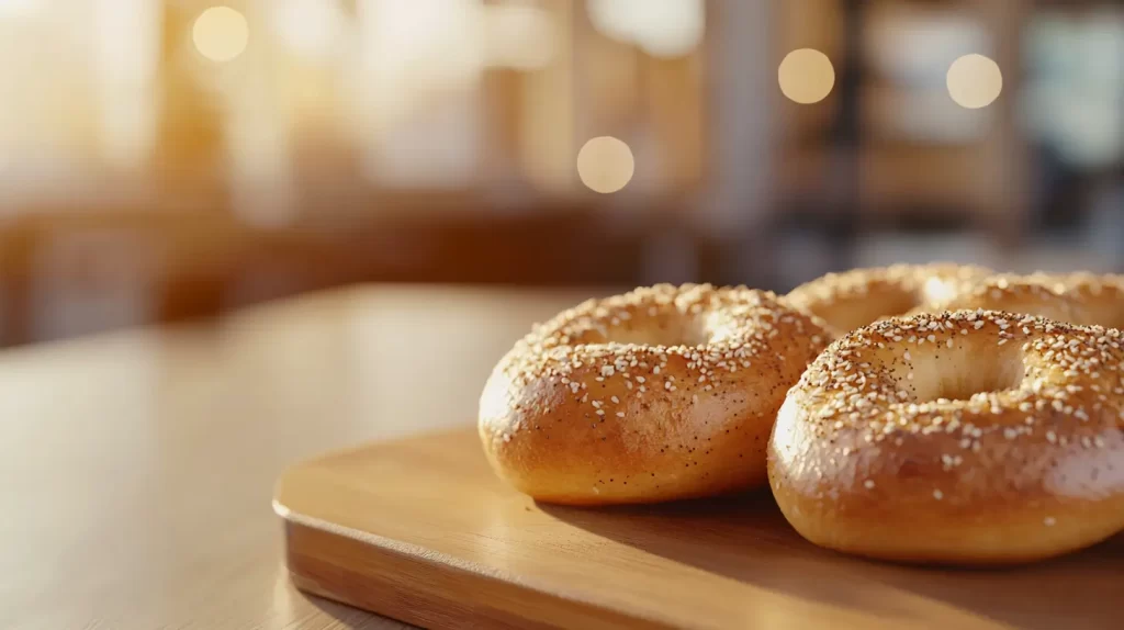 sourdough discard bagels