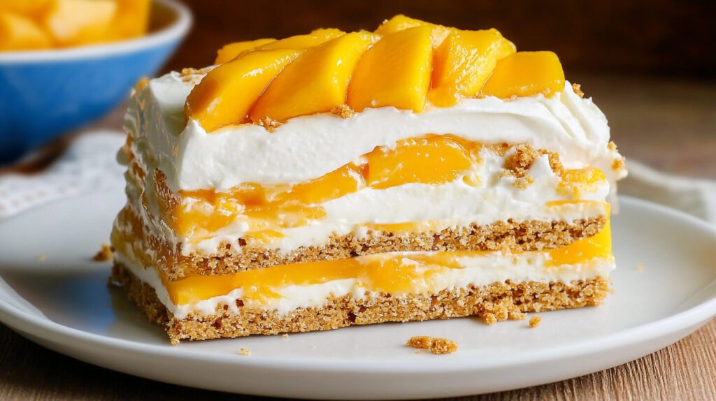 layered mango float