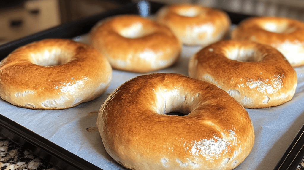 sourdough bagels