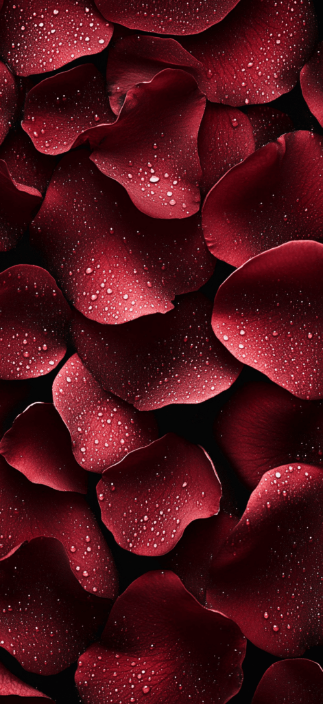 rose petals close-up