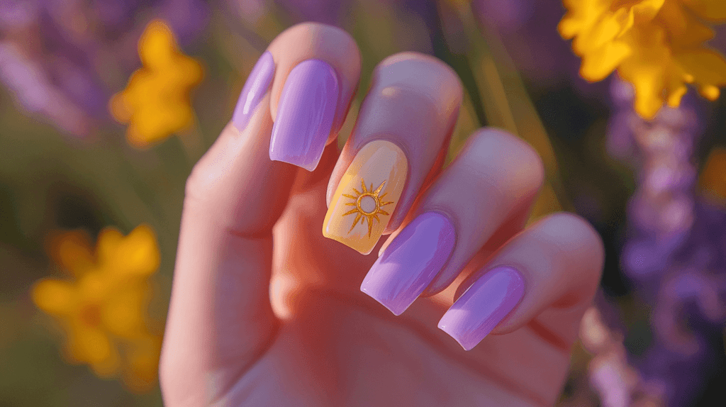 tangeled disney nail designs