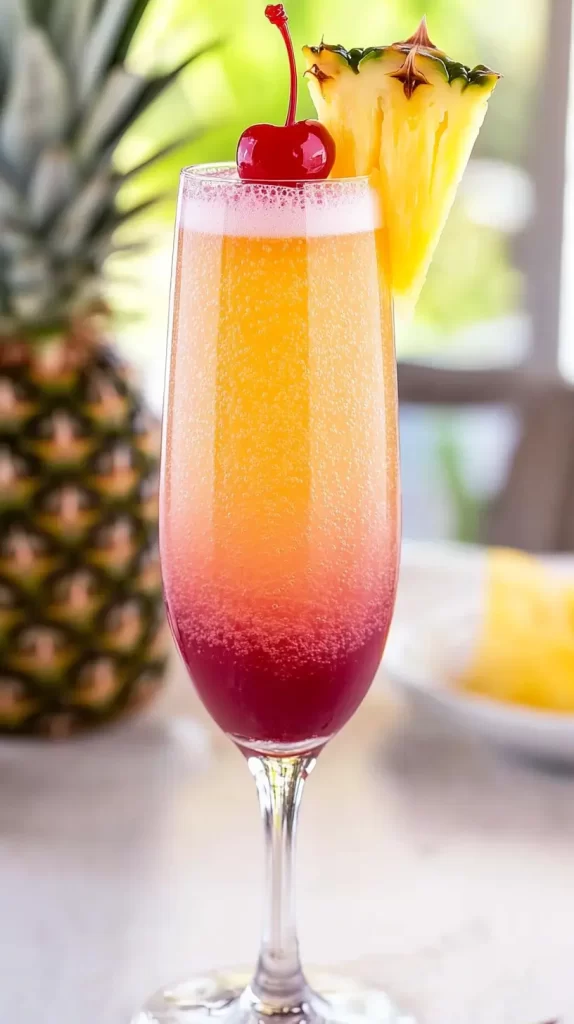 pineapple upside down mimosa