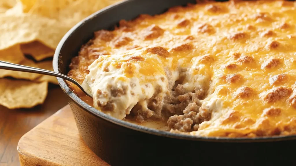 sausage skillet dip