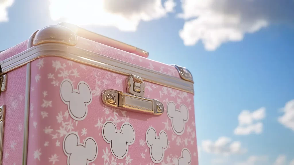 hard make-up case with Mickey heads