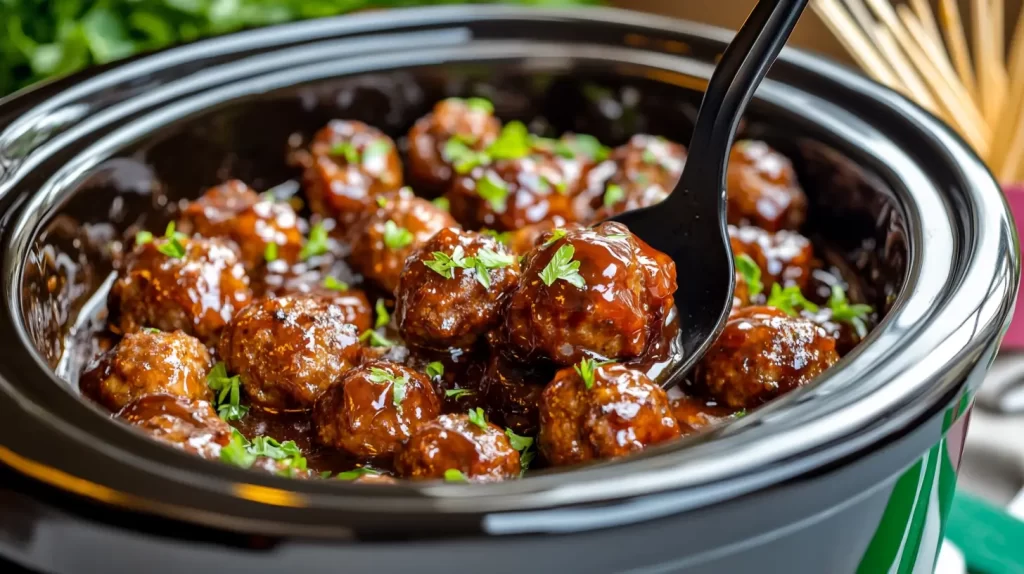 crockpot meatballs