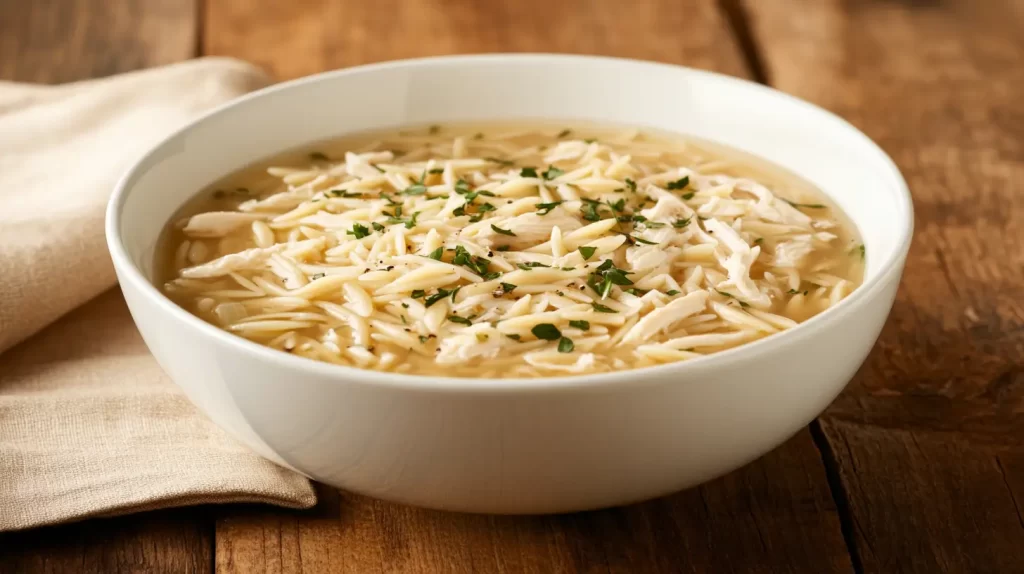 chicken orzo soup