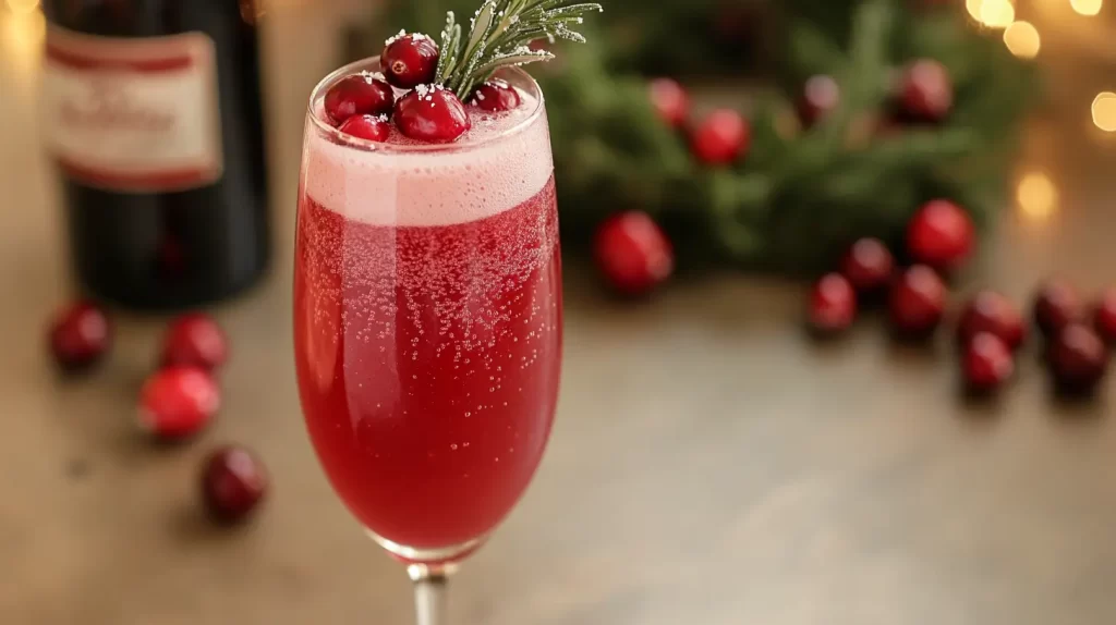 Christmas cocktail