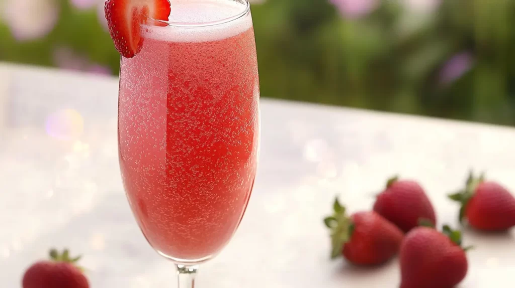 strawberry mimosa