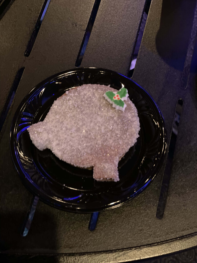 Epcot Spaceship Earth cookie