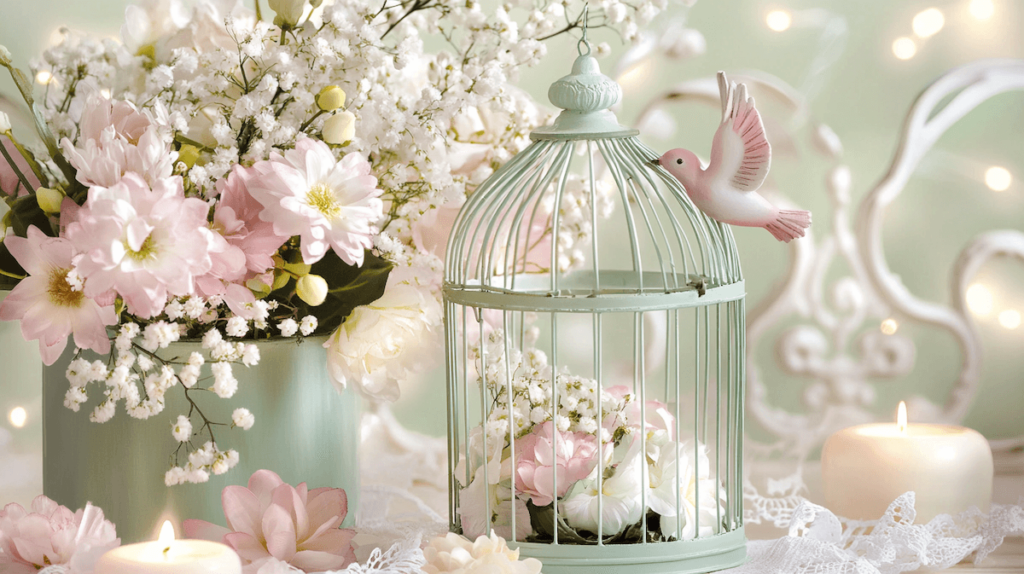 birdcage centerpiece