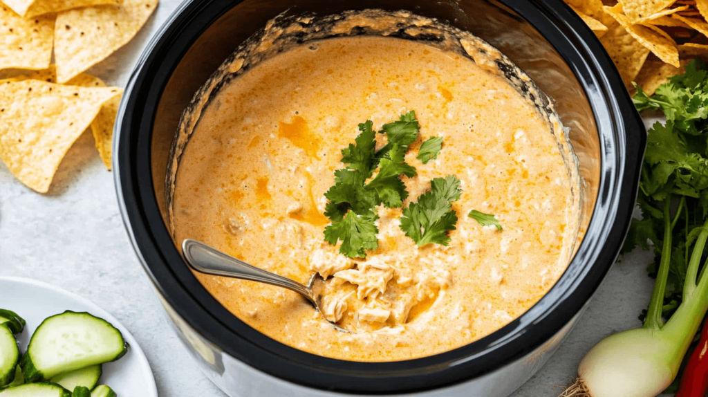 crockpot buffalo chicken dip