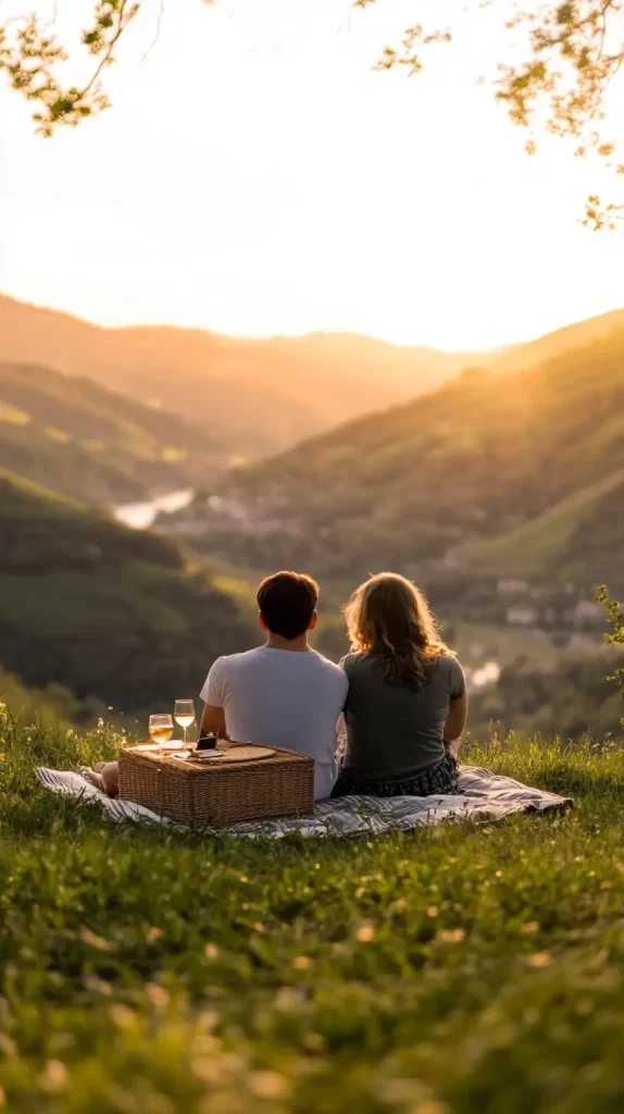 date night cliff side