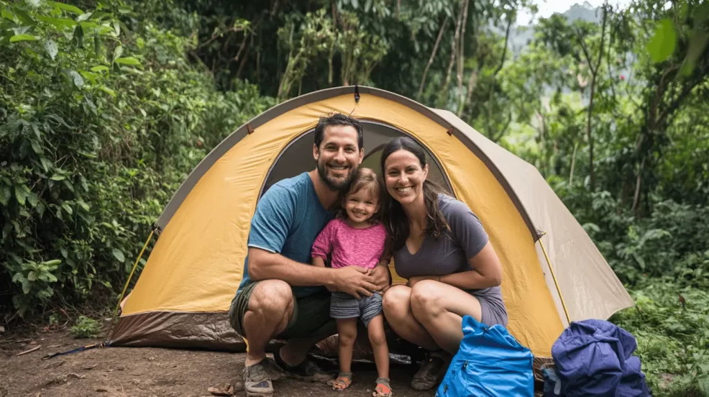 family camping