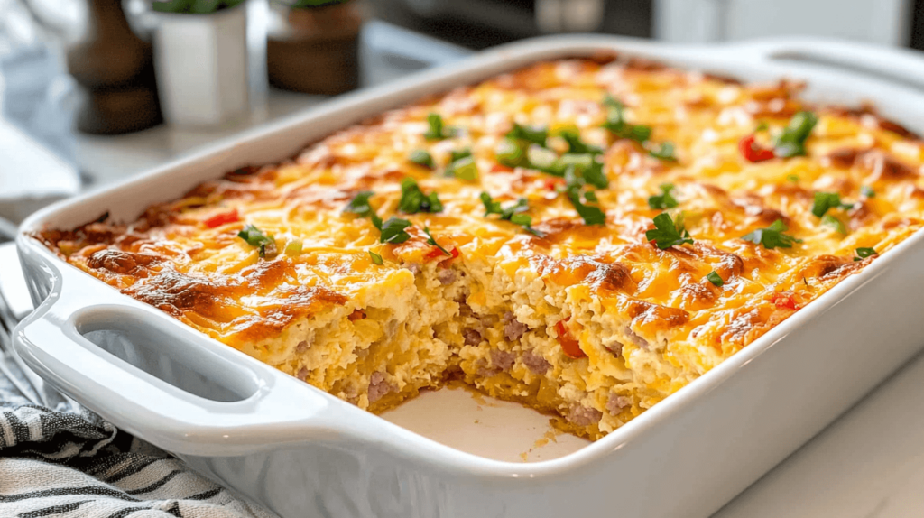 breakfast casserole with hashbrowns