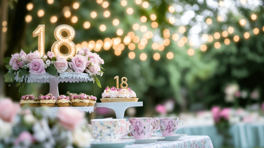 18th birthday tea party