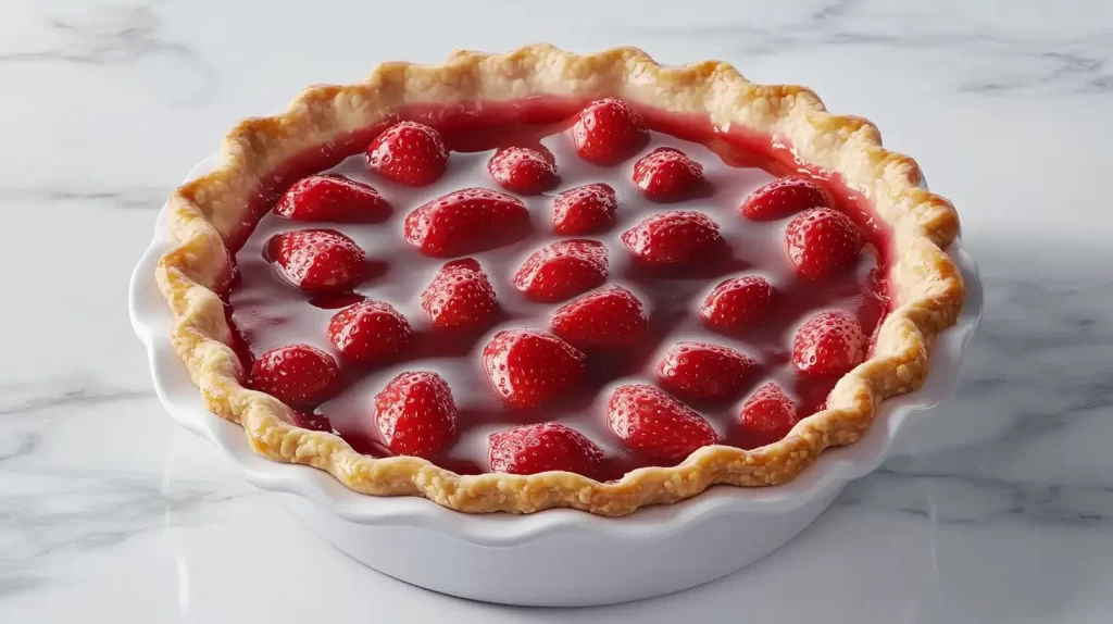 whole strawberry pie, recipe