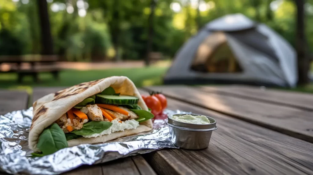 pita camping lunch ideas