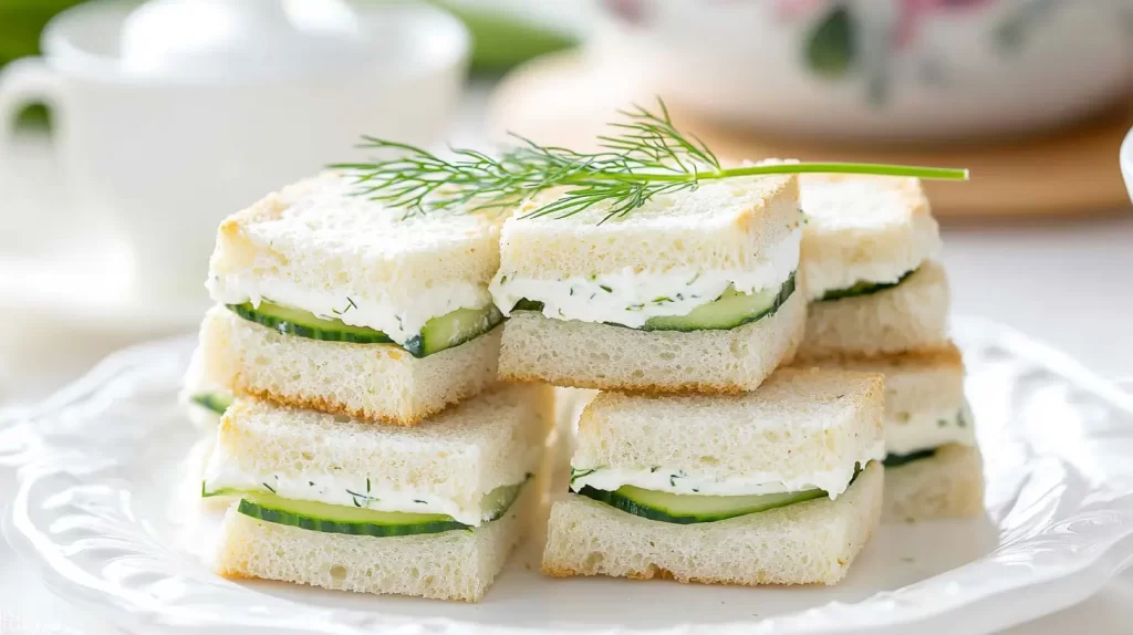 cucumber sandwiches