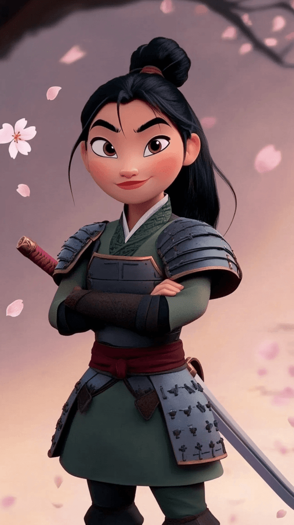 Warrior Mulan, Disney princess