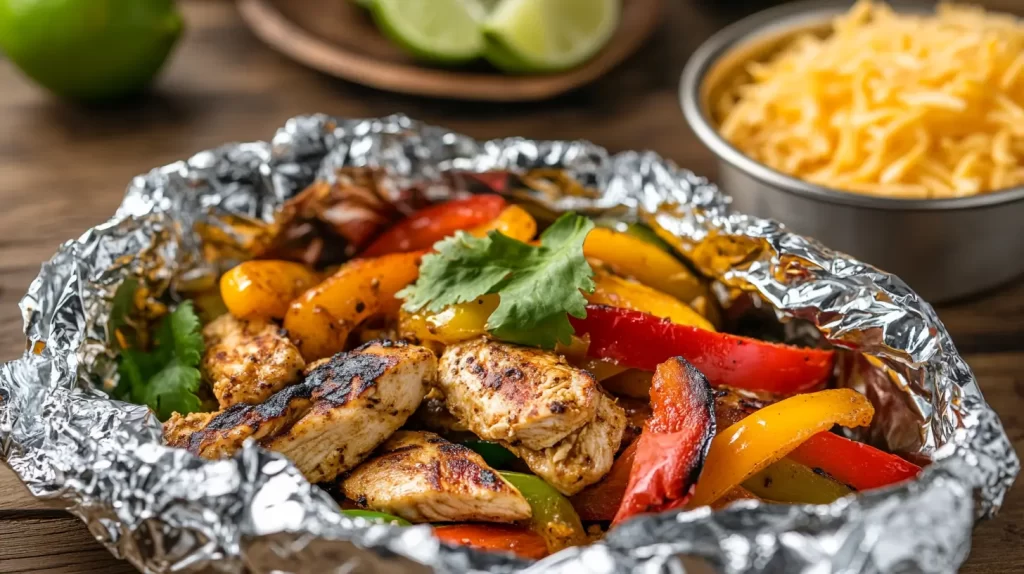 fajita camping meals easy make ahead