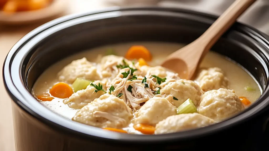 chicken and dumplings crockpot