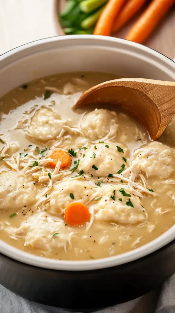 chicken and dumplings crockpot