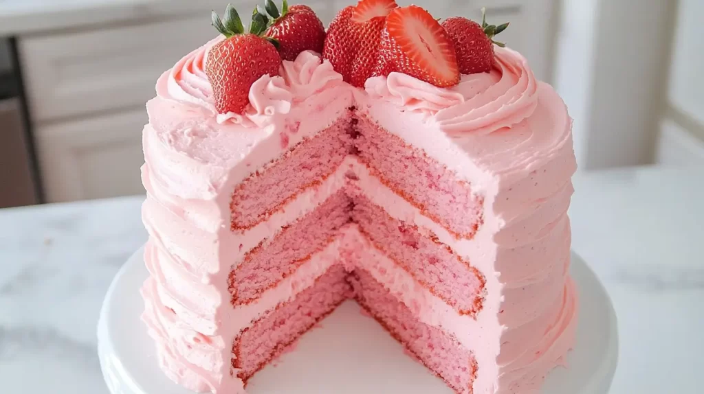 strawberry cake recipe