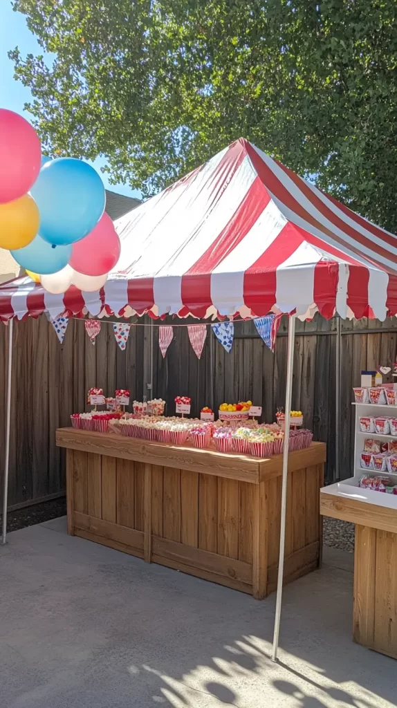 carnival circus birthday party theme