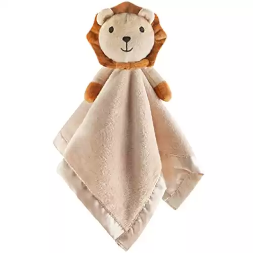 Loveys for Babies - Soft Security Blanket Baby Snuggle Toy Newborn Stuffed Animals Baby Gifts for Boys and Girls, Lion 16 Inch