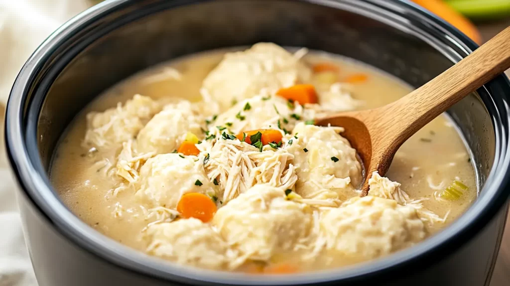 chicken and dumplings crockpot