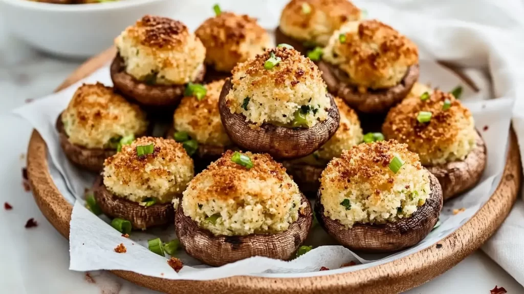 stuffed mushrooms