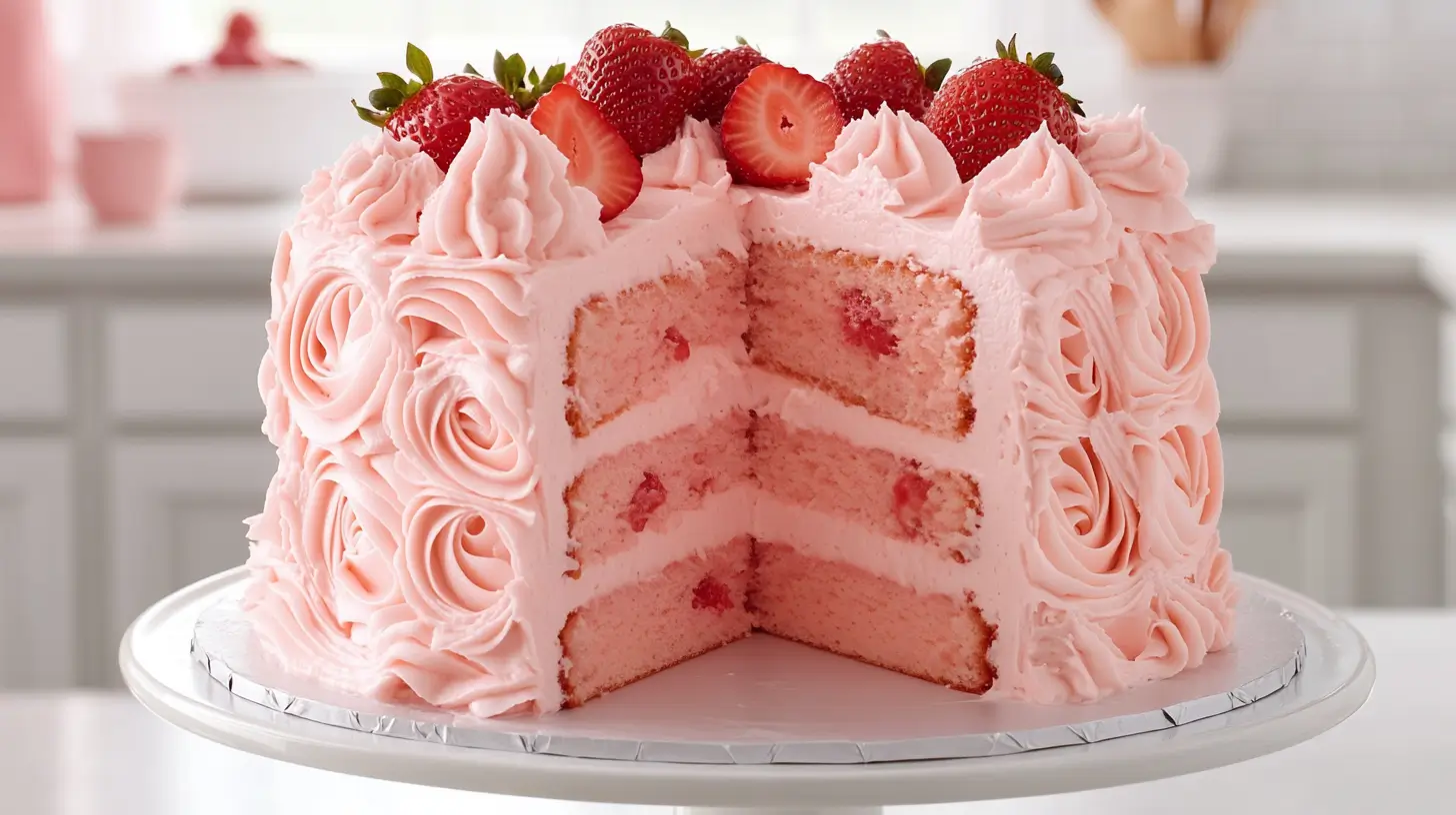 strawberry cake recipe